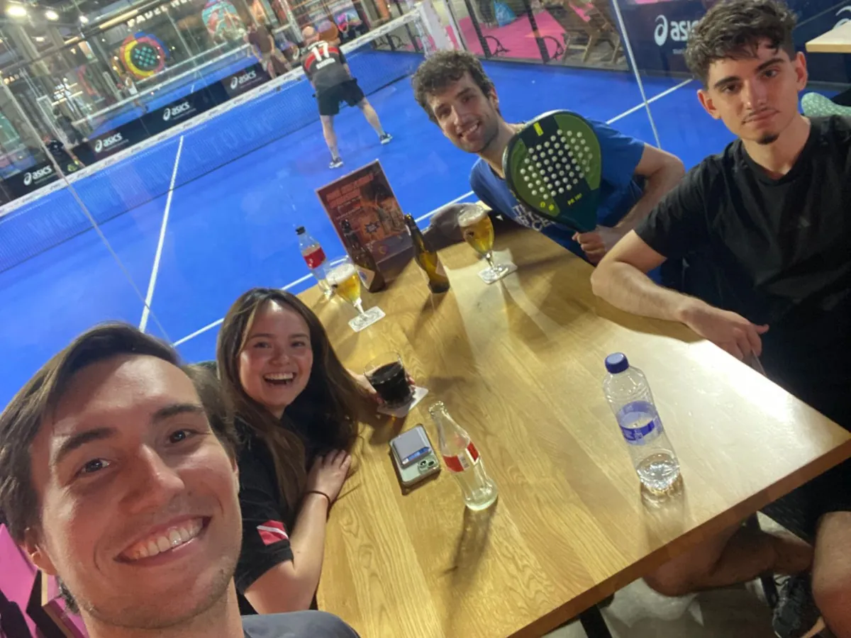 Padelavond na het werk